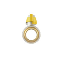 Кран кульовий 1/2" внутрішня * 1/2" внутрішня ГАЗ RAFTEC
