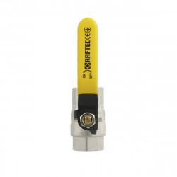 Кран кульовий 1/2" внутрішня * 1/2" внутрішня ГАЗ RAFTEC важіль