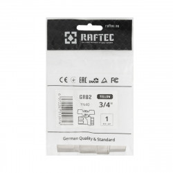 Кран кульовий 3/4" внутрішня * 3/4" внутрішня RAFTEC ГАЗ