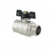 Кран кульовий 1/2" внутрішня * 1/2" зовнішня важіль RAFTEC BLACK