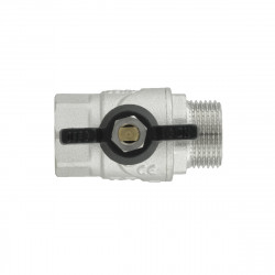 Кран кульовий 1/2" внутрішня * 1/2" зовнішня важіль RAFTEC BLACK