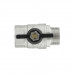 Кран кульовий 1/2" внутрішня * 1/2" зовнішня важіль RAFTEC BLACK