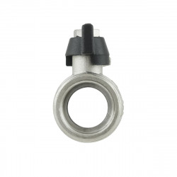 Кран кульовий 1/2" внутрішня * 1/2" зовнішня важіль RAFTEC BLACK