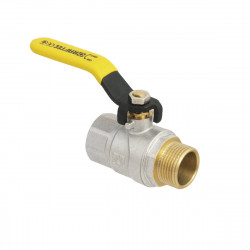 Кран кульовий 3/4" внутрішня * 3/4" зовнішня RAFTEC ГАЗ важіль