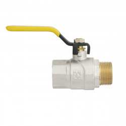 Кран кульовий 3/4" внутрішня * 3/4" зовнішня RAFTEC ГАЗ важіль