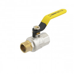 Кран кульовий 1/2" внутрішня * 1/2" зовнішня газ RAFTEC важіль