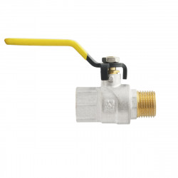 Кран кульовий 1/2" внутрішня * 1/2" зовнішня газ RAFTEC важіль
