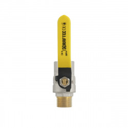 Кран кульовий 1/2" внутрішня * 1/2" зовнішня газ RAFTEC важіль