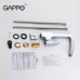 Змішувач для кухні GAPPO G4007, хром