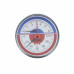 Термоманометр Icma 1/2" 0-6 бар, заднє підключення №259
