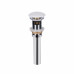 Донний клапан для раковини Qtap PU02O 70х70х227.5 White з переливом