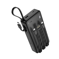 УМБ HOCO Night tide power bank with 4 cables J146A 20000mAh |1USB/1Type-C, 2A|